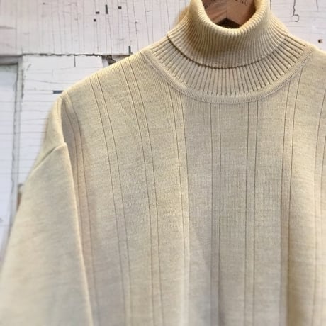 1990's〜 German Police  Turtleneck Sweater Deadstock
