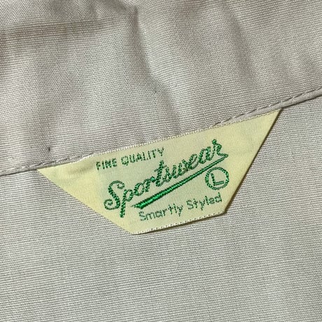 1960's Sportswear Cotton Blouson Deadstock