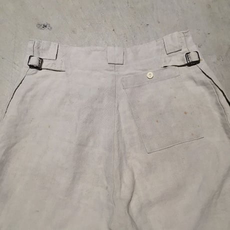 1930's French Unknown Short Pants