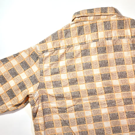 1950's COMPASS Flannel L/S Shirt Deadstock