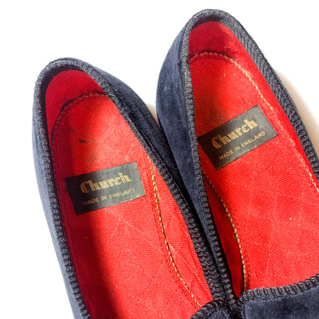 1990's〜 Church Velvet Shoes
