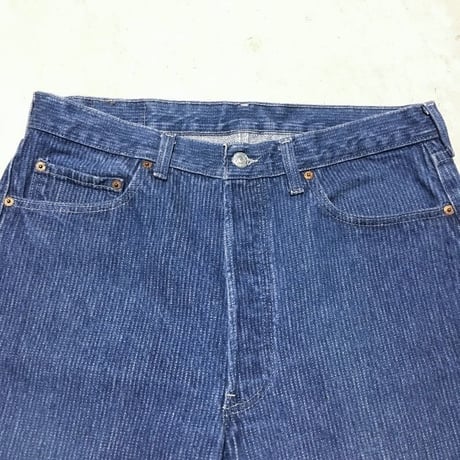 1980's Levi's 501 Stripe Denim Pants