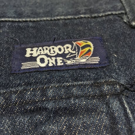 1980's HARBOR ONE Denim Cargo Pants Deadstock