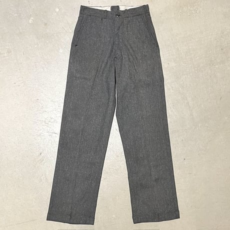 1940's Unknown Black Chambray Trousers
