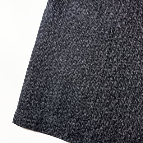 1940's LE CHOLETAIS Herringbone Chambray Work Jacket Deadstock