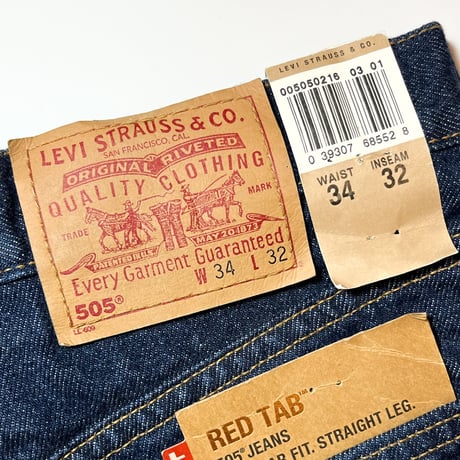 2000's〜 Levi's 505 Denim Pants Deadstock