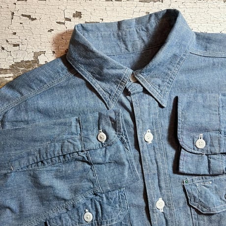 1950's Unknown Chambray L/S Shirt
