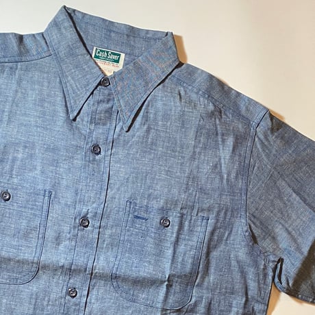 1950's Cash Saver Chambray L/S Shirt Deadstock