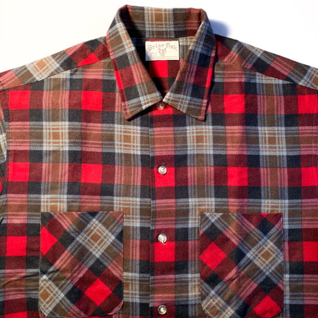1960's Briar Oak Flannel L/S Shirt Deadstock