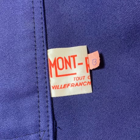 1950〜60's  MONT-ROUGE Moleskin Jacket Deadstock