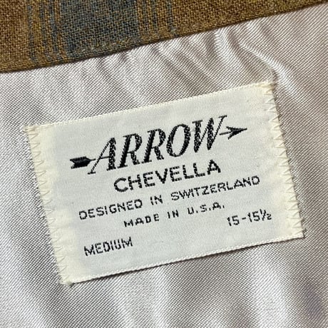 1960's ARROW Rayon L/S Shirt