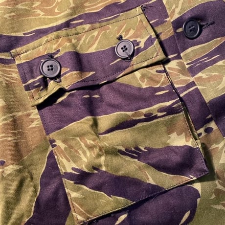 1960's US.ARMY Tiger Stripe Jacket Okinawa Made Deadstock