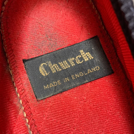 1990's〜 Church Velvet Shoes