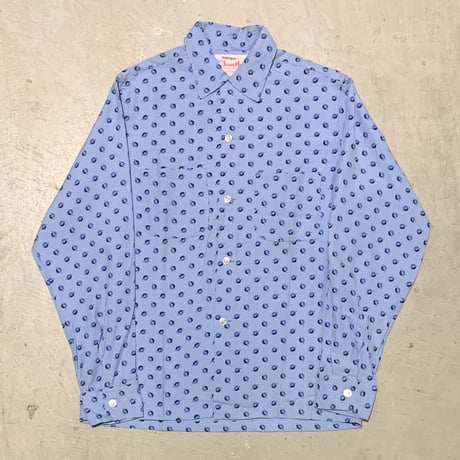 1960's Chandler Rayon L/S Shirt Deadstock