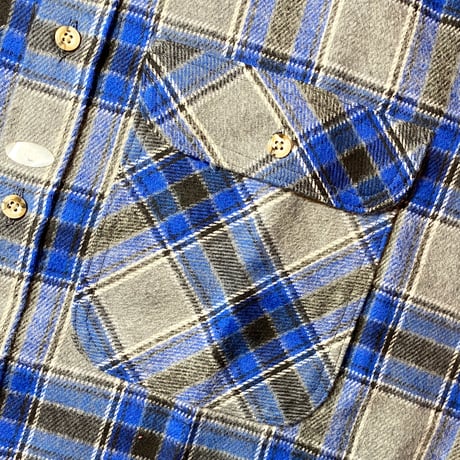 1980's〜 TRAIL PACIFIC CREST WEAR Heavy Flannel L/S Shirt Deadstock