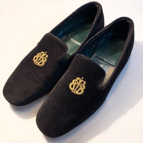 2000's PEAL&CO Brooks Brothers Velvet Shoes