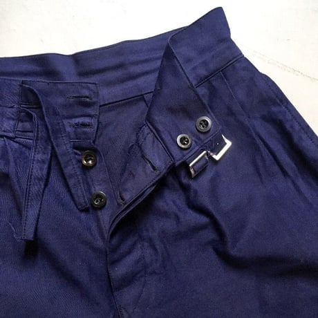 1960's Italy Navy Gurkha Short Pants