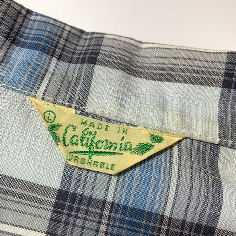 1950's MADE IN California S/S Shirt