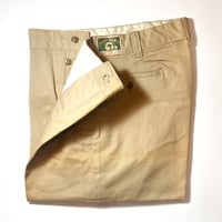 1940's DUCK HEAD Cotton Trousers Deadstock