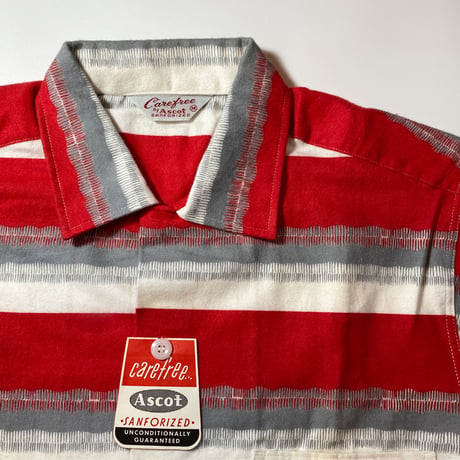 1950〜60's Ascot Flannel L/S Shirt Deadstock