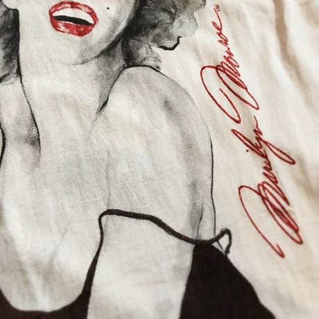 1990's DIAMOND DUST Marilyn Monroe Printed Tee