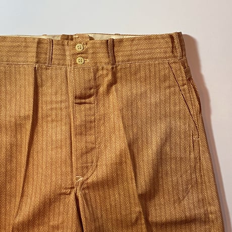 1930〜40's DEER CREEK Cotton Trousers Deadstock