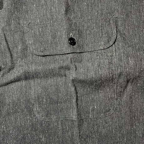 1950's BIG MAC Black Chambray L/S Shirt Deadstock