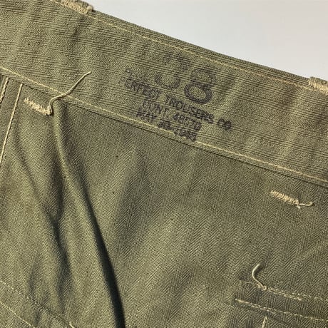1940's USMC P-44 Monkey Pants Deadstock