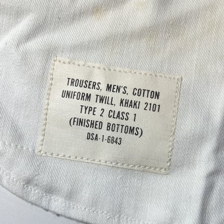 1960's USMC Chino Trousers Deadstock