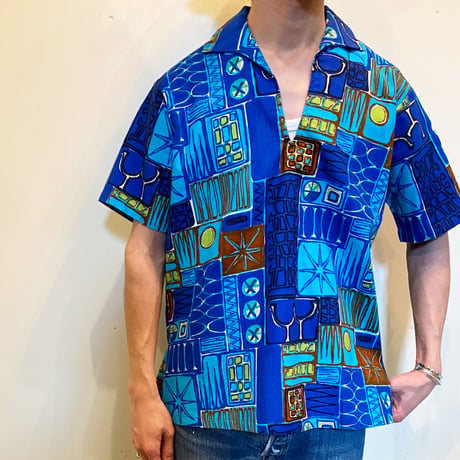 1960's ARROW Skipper Pullover S/S Shirt
