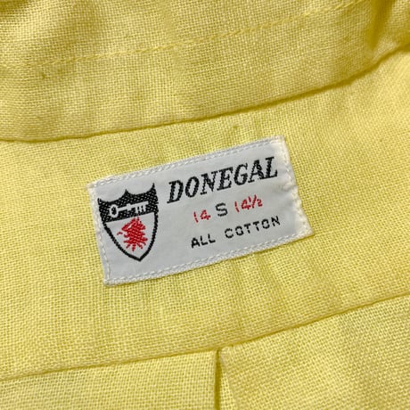 1960's DONEGAL Pullover S/S Shirt