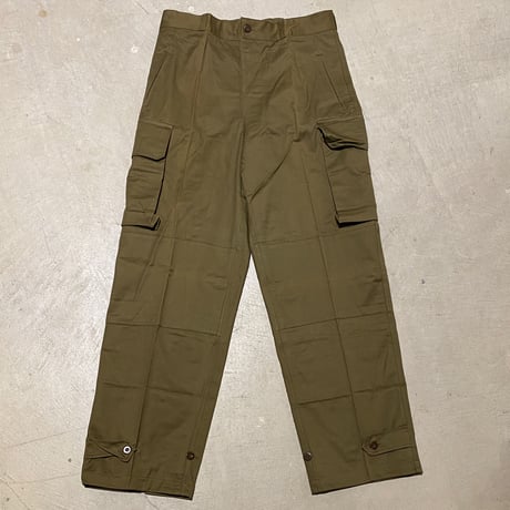 1950〜60's French Army M-47 Herringbone Trousers Deadstock