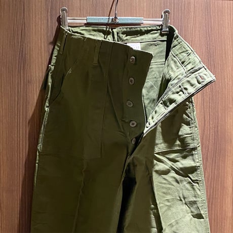 1960's US.ARMY Utility Trousers Deadstock