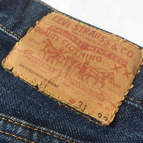 1980's Levi's 501 Red Line Denim Pants