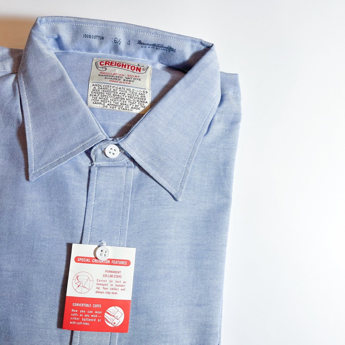 【deadstock】1960年代 USAF オックスフォードシャツ deadstock】1960年代 USAF オックスフォードシャツ - メルカリ