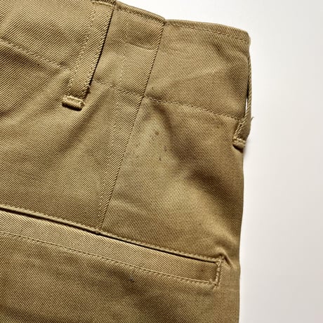 1940's US.ARMY M-43 Chino Trousers Deadstock