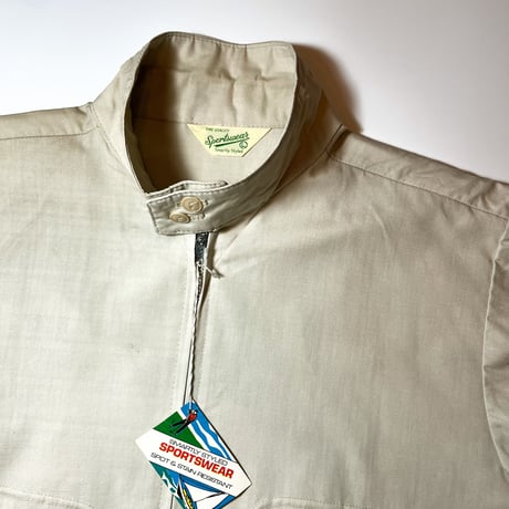 1960's Sportswear Cotton Blouson Deadstock