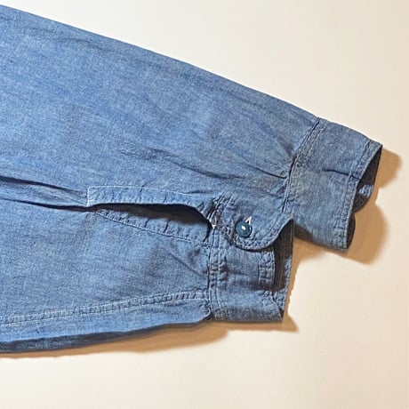 1940's US.NAVY Chambray L/S Shirt