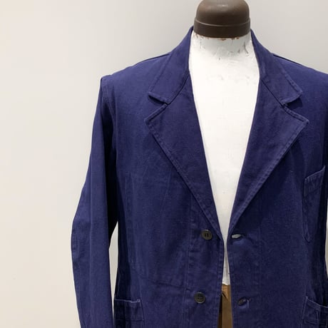 1950's French Unknown Cotton Work Jacket
