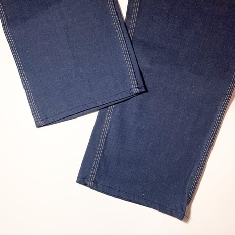 1970's MONTGOMERY WARD Denim Painter Pants Deadstock
