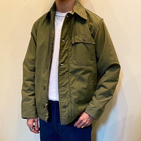 1980's US.NAVY A-2  Deck Jacket