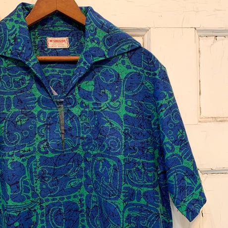 1960's McGREGOR  Skipper Pullover S/S Shirt
