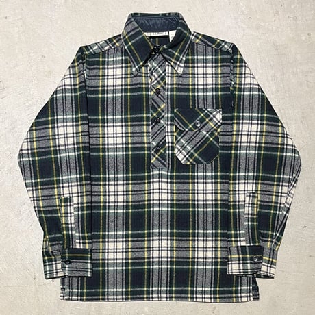 1980's L.L.Bean Trapper Pullover Wool L/S Shirt