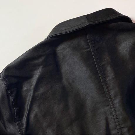 1950's KONECO Black Moleskin Jacket Deadstock