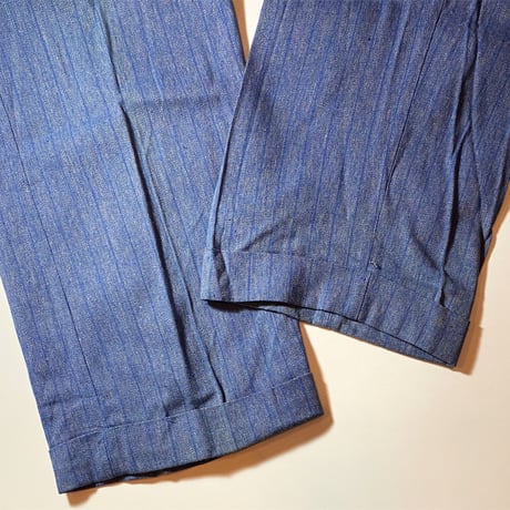 1940's〜 Unknown Cotton Trousers Deadstock