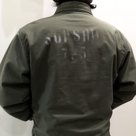 1980's US.NAVY A-2  Deck Jacket