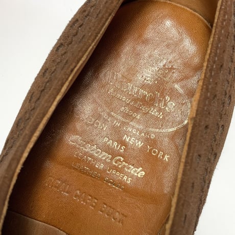 1980's Church's Suede Leather Shoes