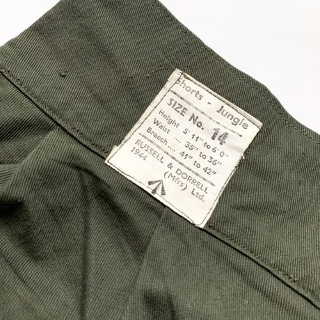 1940's British Army Jungle Short Pants