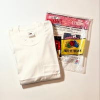 1990's FRUIT OF THE LOOM Pocket Tee Deadstock
