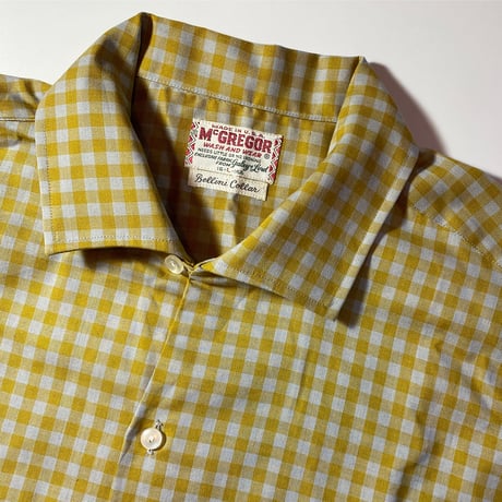 1960's McGREGOR L/S Shirt Deadstock